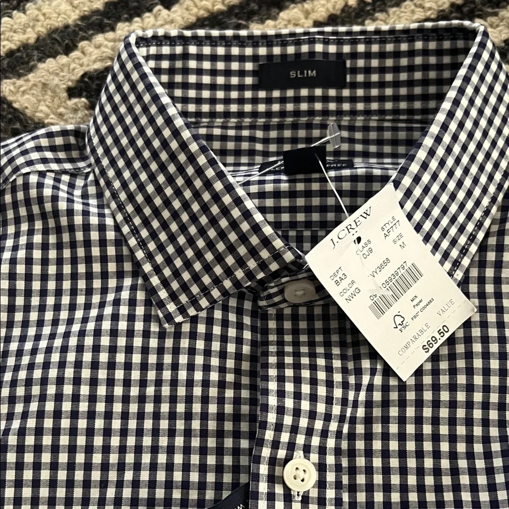 J. Crew classic gingham
